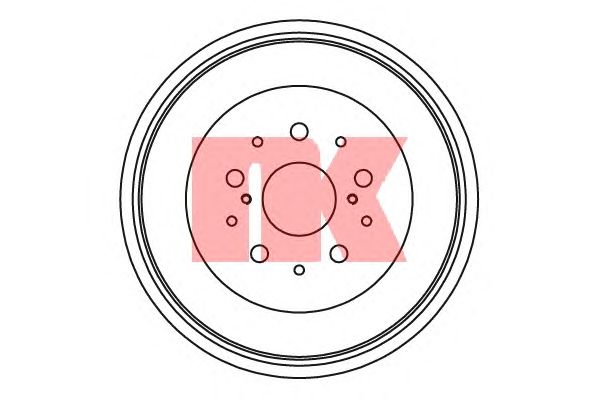 Тормозной барабан NK 254526
