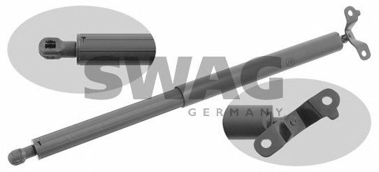 Газовый упор крышки багажника SWAG 10 92 9334