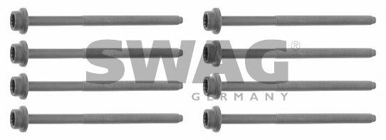 Комплект болтов головки блока цилиндров (ГБЦ) SWAG 30 92 6434