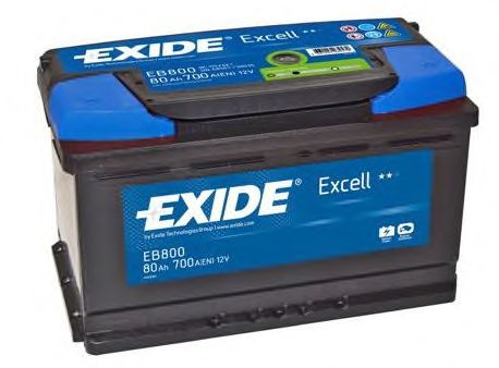 Стартерная аккумуляторная батарея EXIDE EB800
