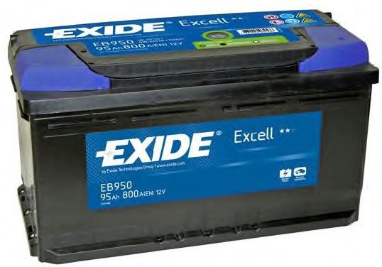 Стартерная аккумуляторная батарея EXIDE EB950