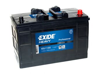 Стартерная аккумуляторная батарея EXIDE EG1100