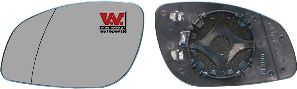 Стекло зеркала заднего вида VAN WEZEL 3768838