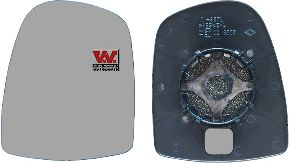 Стекло зеркала заднего вида VAN WEZEL 4394831