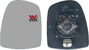 Стекло зеркала заднего вида VAN WEZEL 4394838