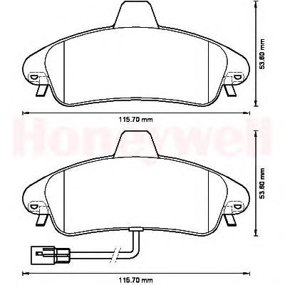 Тормозные колодки JURID 573214J