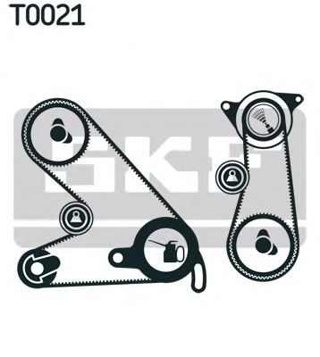 Комплект ремня ГРМ SKF VKMA 03050