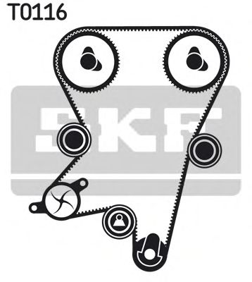 Помпа + комплект ГРМ SKF VKMC 05222