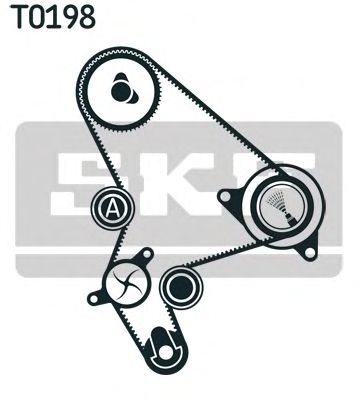 Помпа + комплект ГРМ SKF VKMC 03266