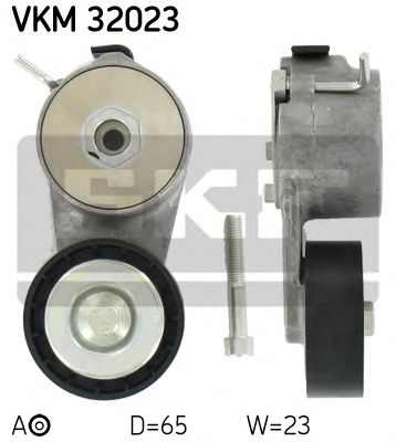 Натяжной ролик поликлинового ремня SKF VKM 32023
