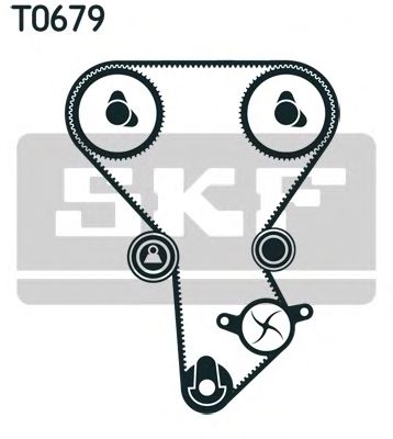 Комплект ременя ГРМ SKF VKMA 94601