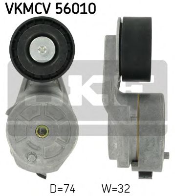 Натяжной ролик поликлинового ремня SKF VKMCV 56010