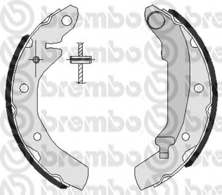 Гальмівні колодки BREMBO S 15 501
