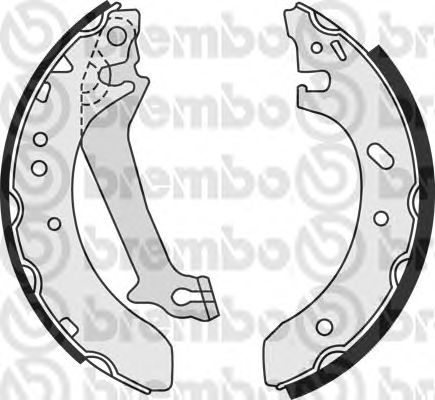 Тормозные колодки BREMBO S 23 578