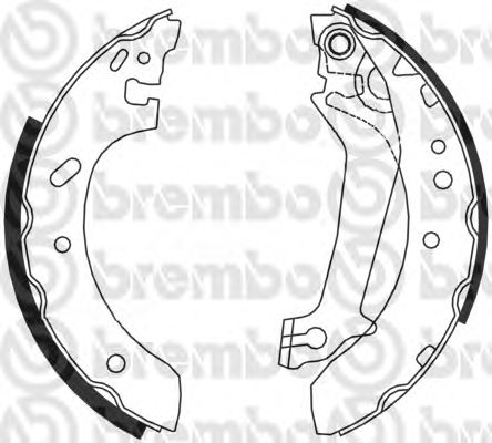 Тормозные колодки BREMBO S 24 526