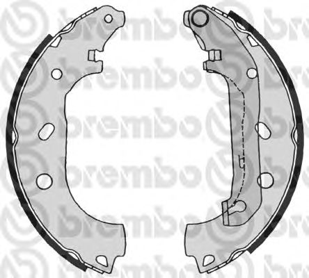 Тормозные колодки BREMBO S 24 539