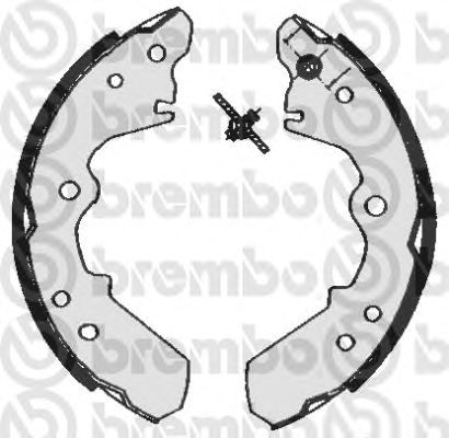 Гальмівні колодки BREMBO S 34 503