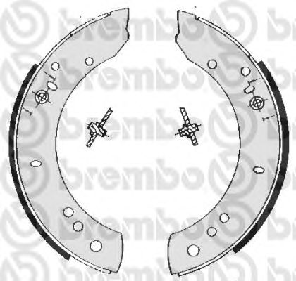 Тормозные колодки BREMBO S 44 502
