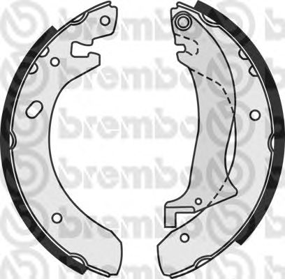 Тормозные колодки BREMBO S 44 504