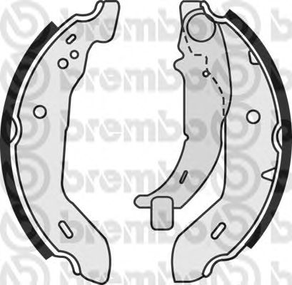 Гальмівні колодки BREMBO S 50 503