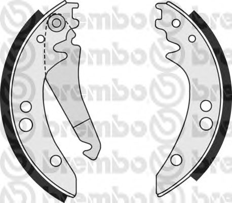 Тормозные колодки BREMBO S 50 514
