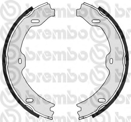 Тормозные колодки ручника BREMBO S 50 519