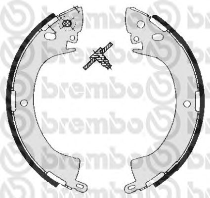 Тормозные колодки BREMBO S 54 506