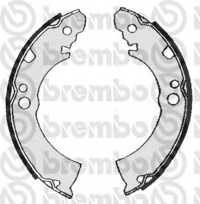 Тормозные колодки BREMBO S 56 504
