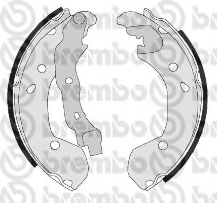 Тормозные колодки BREMBO S 56 510