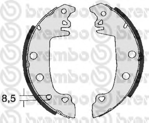 Тормозные колодки BREMBO S 61 511