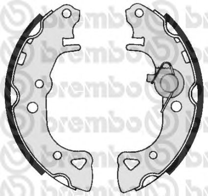 Тормозные колодки BREMBO S 61 516