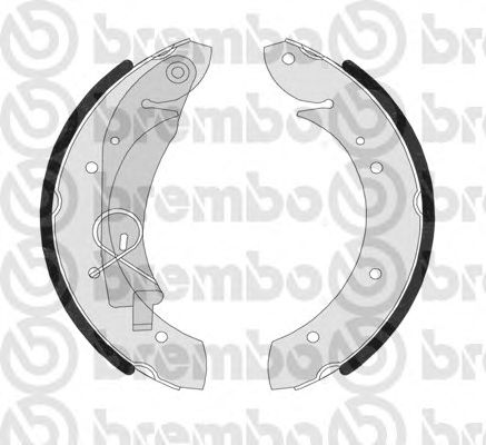 Тормозные колодки BREMBO S 61 524
