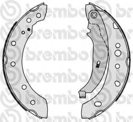 Тормозные колодки BREMBO S 61 527