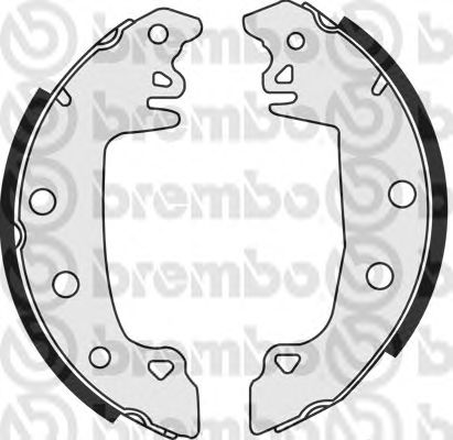 Тормозные колодки BREMBO S 61 537