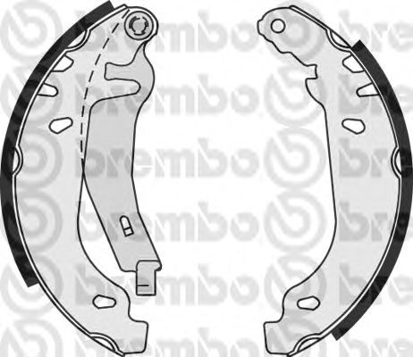 Тормозные колодки BREMBO S 61 539