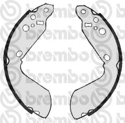 Тормозные колодки BREMBO S 79 517
