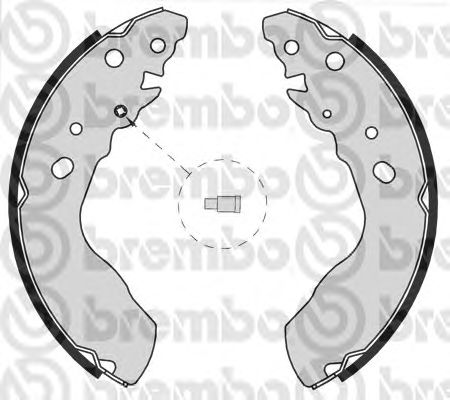 Гальмівні колодки BREMBO S 79 522