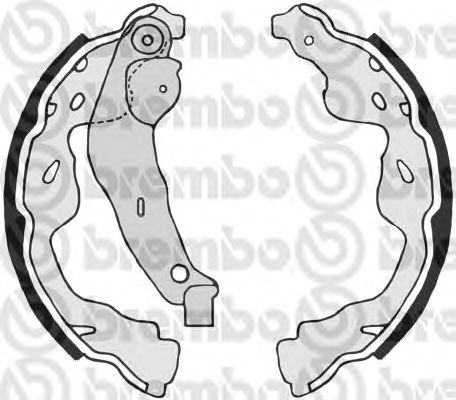 Тормозные колодки BREMBO S 83 509