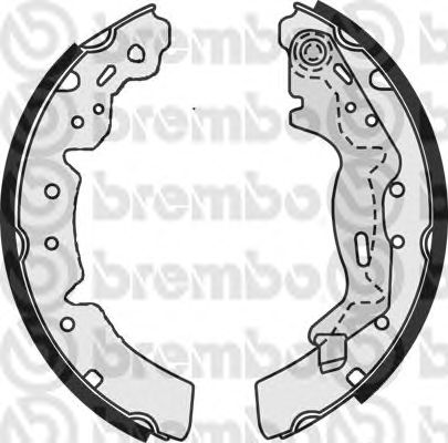Тормозные колодки BREMBO S 83 510