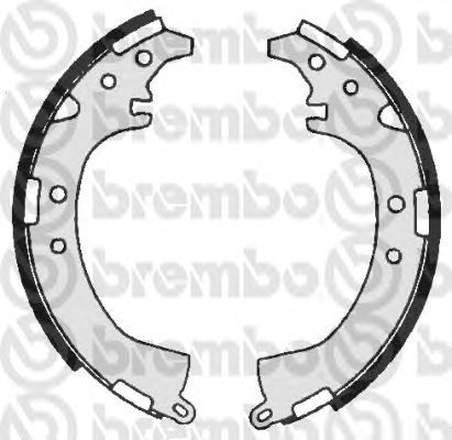 Тормозные колодки BREMBO S 83 528