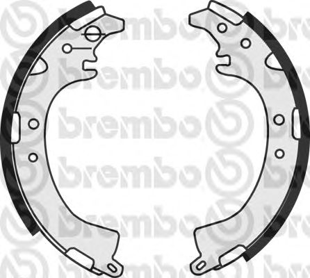 Тормозные колодки BREMBO S 83 539
