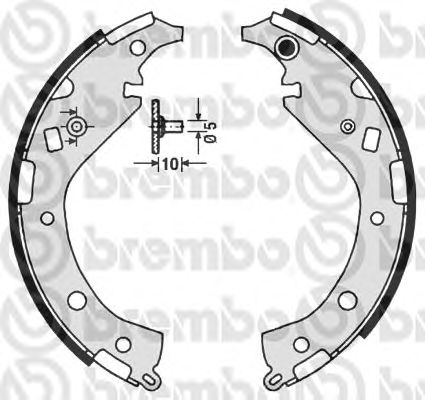 Тормозные колодки BREMBO S 83 549