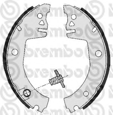 Тормозные колодки BREMBO S 85 512