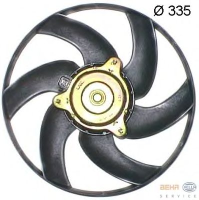 Вентилятор охлаждения HELLA 8EW 351 043-511