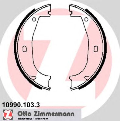 Тормозные колодки ручника ZIMMERMANN 10990.103.3