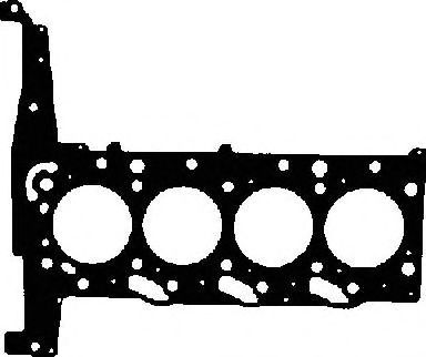 Прокладка головки блока цилиндров (ГБЦ) GLASER H05555-00