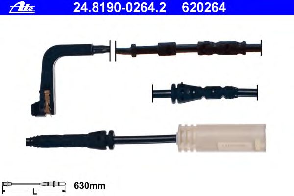 Датчик износа колодок ATE 24.8190-0264.2