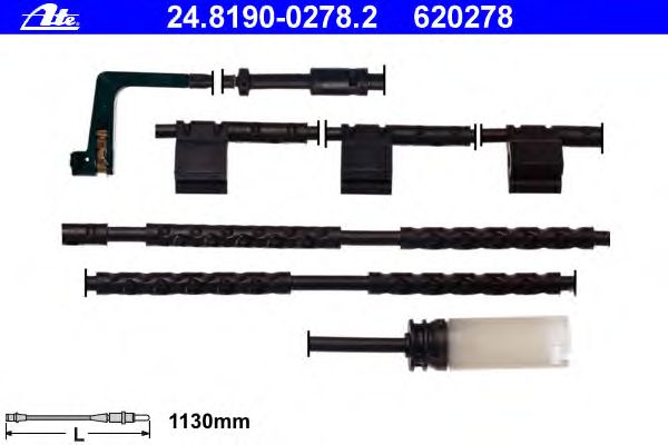 Датчик износа колодок ATE 24.8190-0278.2