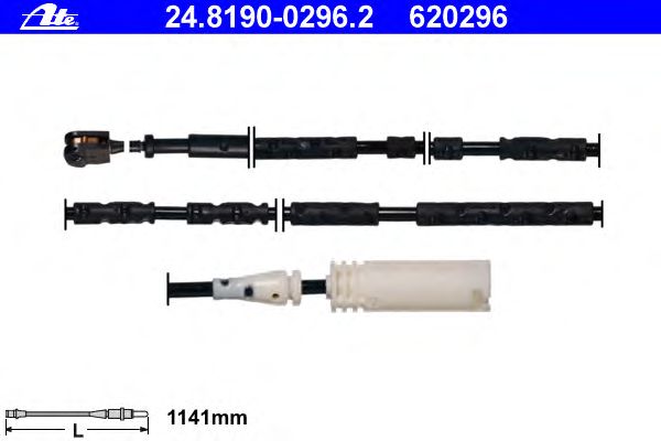 Датчик износа колодок ATE 24.8190-0296.2