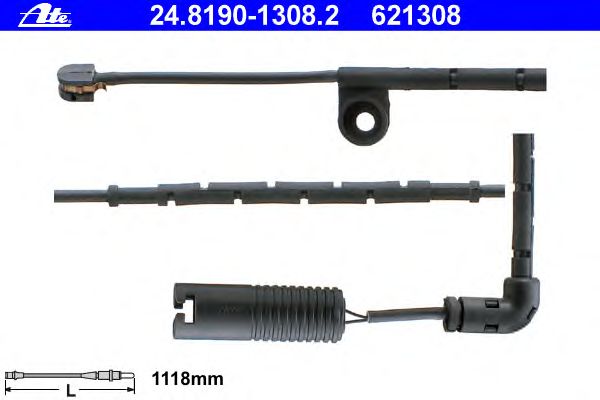 Датчик зносу колодок ATE 24.8190-1308.2